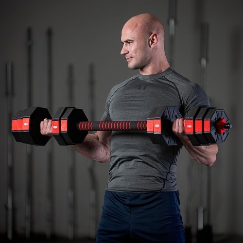SGC20  BARBELL AND DUMBBELLS COMPOSITE HMS - 30 kg
