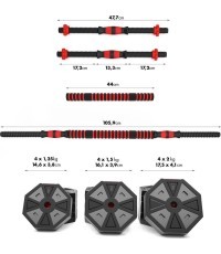 SGC20 STIENIS UN HANTELES KOMPOZĪTMATERIĀLU HMS - 20 kg