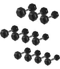 HEX PRO HANTELES HMS - 14 kg
