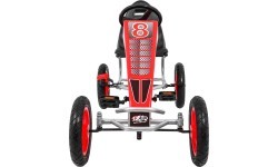 Pedāļu kartings Full Ahead AIR sarkans