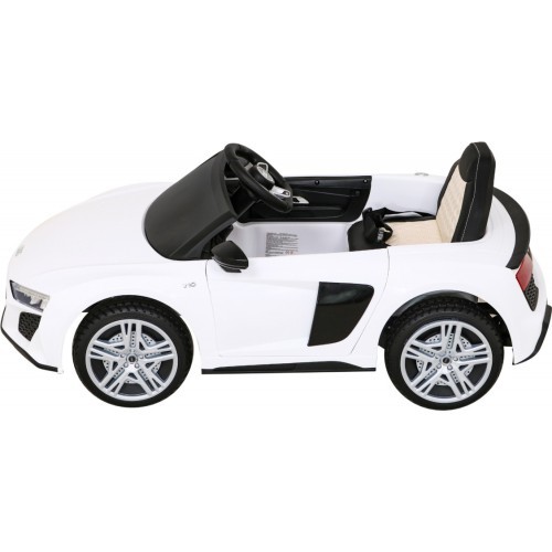 Elektromobilis Audi R8 LIFT, balts