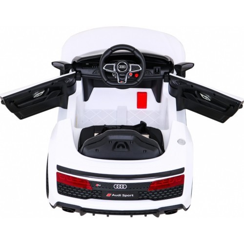 Elektromobilis Audi R8 LIFT, balts