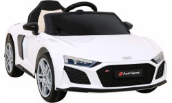 Elektromobilis Audi R8 LIFT, balts