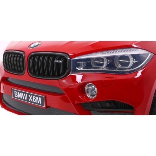 Электромобиль BMW X6M XXL, окрашенный красный