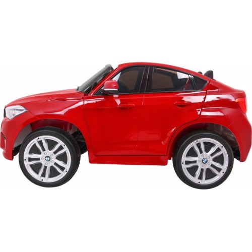 Электромобиль BMW X6M XXL, окрашенный красный