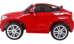 Электромобиль BMW X6M XXL, окрашенный красный