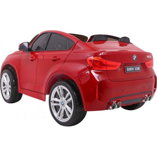 Elektromobilis BMW X6M XXL, krāsots sarkans