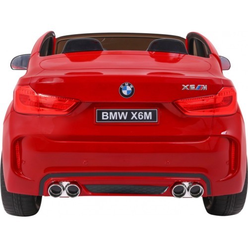 Elektromobilis BMW X6M XXL, krāsots sarkans