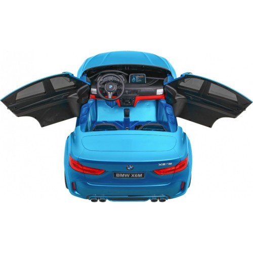 Elektromobilis BMW X6M XXL, zils