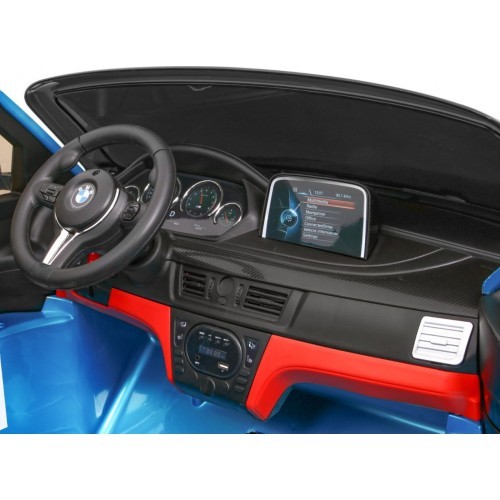 Elektromobilis BMW X6M XXL, zils
