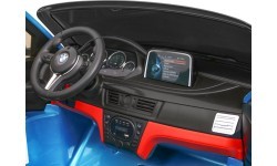 Электромобиль BMW X6M XXL, синий