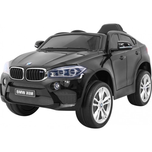 Elektromobilis BMW X6M, lakots melns