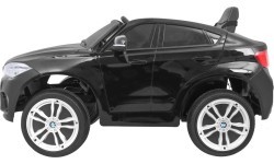 Elektromobilis BMW X6M, lakots melns