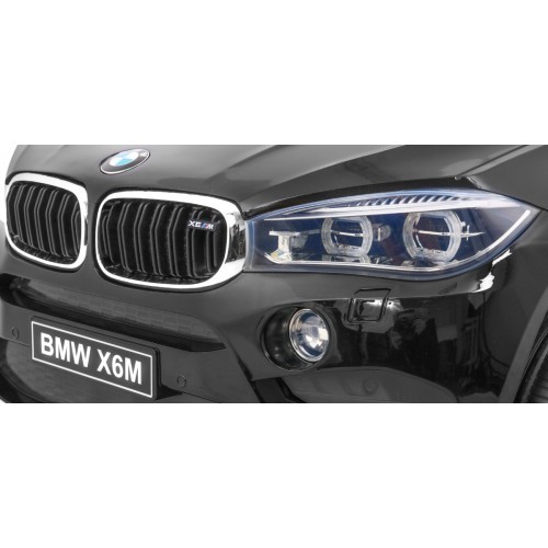 Электромобиль BMW X6M, лакированный чёрный
