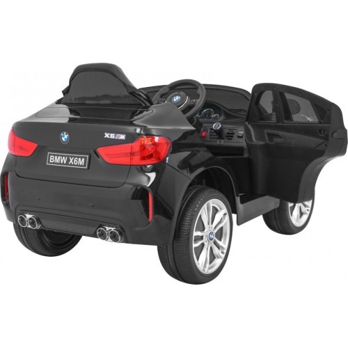 Электромобиль BMW X6M, лакированный чёрный