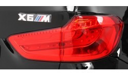 Электромобиль BMW X6M, лакированный чёрный