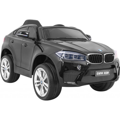 Elektromobilis BMW X6M, lakots melns
