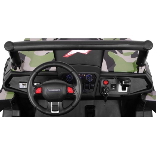 Elektromobilis kartings Buggy SuperStar 4x4 Camo