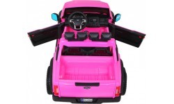 Bērnu elektromobilis Ford Super Duty, rozā
