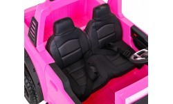 Детский электромобиль Ford Super Duty, розовый