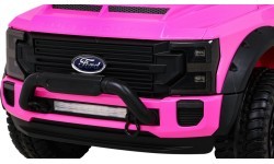 Детский электромобиль Ford Super Duty, розовый