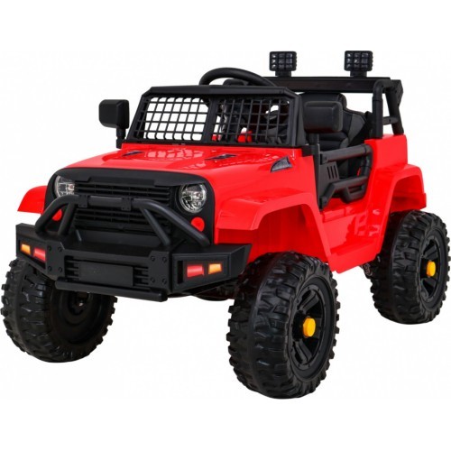 Elektromobilis Jeep Dark Night, sarkans