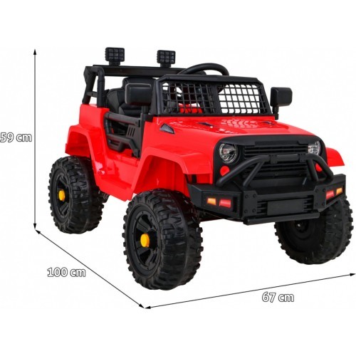 Jeep Dark Night Red Vehicle
