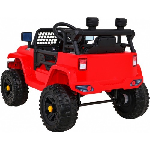 Электромобиль Jeep Dark Night, красный