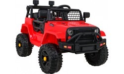 Электромобиль Jeep Dark Night, красный