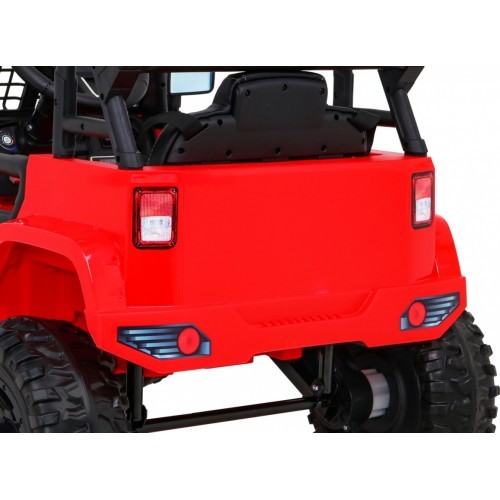 Elektromobilis Jeep Dark Night, sarkans