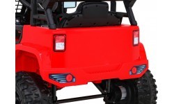Электромобиль Jeep Dark Night, красный