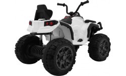 Elektromobilis kvadricikls ATV 2,4 GHz, balts