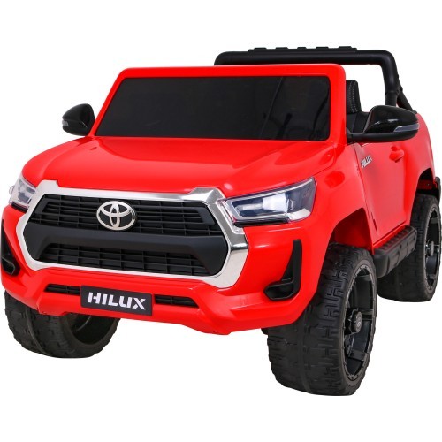 Toyota Hilux elektromobilis bērniem, sarkans