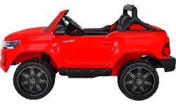 Toyota Hilux elektromobilis bērniem, sarkans