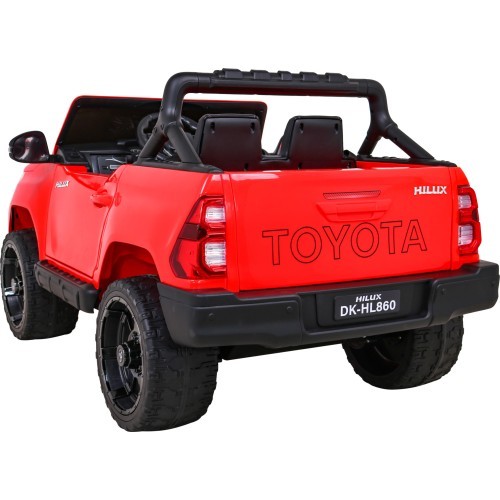 Toyota Hilux vehicle Red