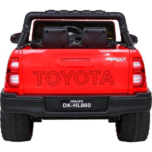 Toyota Hilux vehicle Red