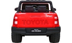 Toyota Hilux vehicle Red