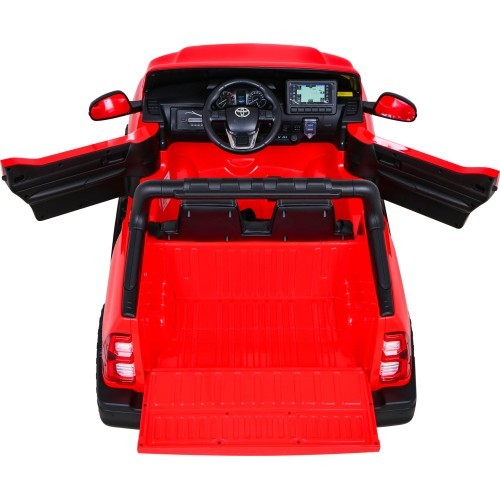 Toyota Hilux vehicle Red
