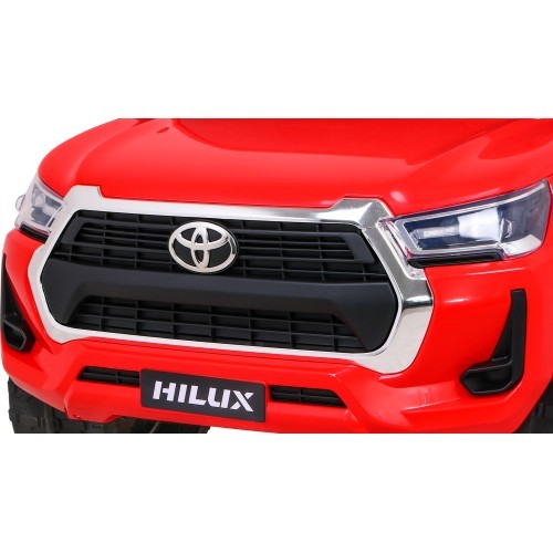 Toyota Hilux elektromobilis bērniem, sarkans