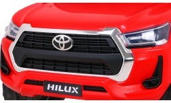 Toyota Hilux elektromobilis bērniem, sarkans