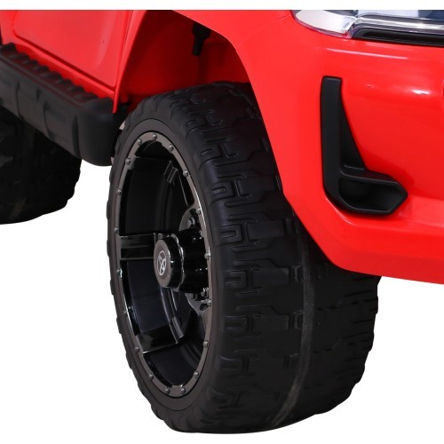 Toyota Hilux elektromobilis bērniem, sarkans
