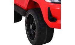 Toyota Hilux elektromobilis bērniem, sarkans