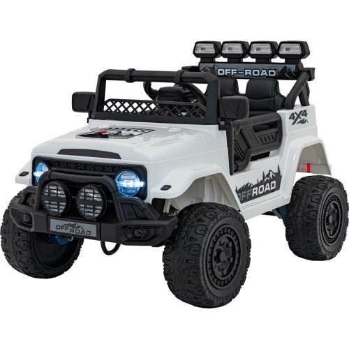 Elektromobilis Off-Road CLIMBER, balts