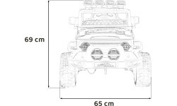 Электромобиль Off-Road CLIMBER, белый