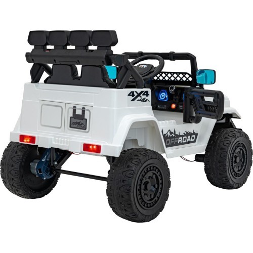 Elektromobilis Off-Road CLIMBER, balts