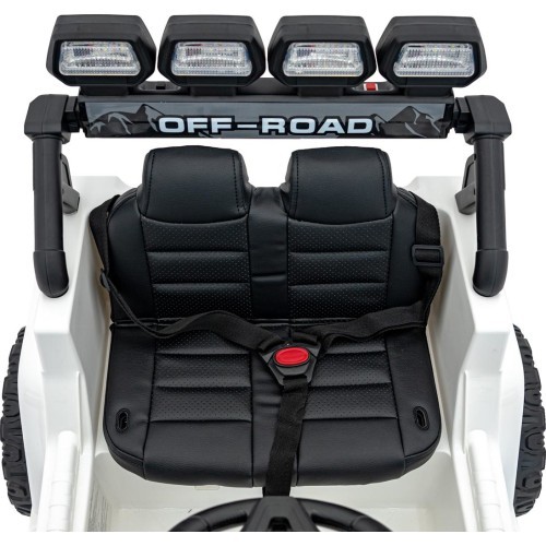 Elektromobilis Off-Road CLIMBER, balts