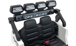 Elektromobilis Off-Road CLIMBER, balts