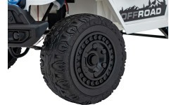 Elektromobilis Off-Road CLIMBER, balts