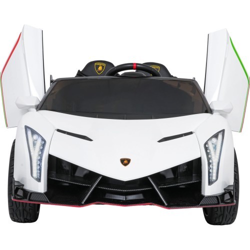 Электромобиль Lamborghini Veneno, белый