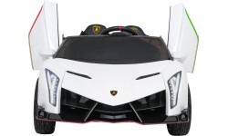Электромобиль Lamborghini Veneno, белый